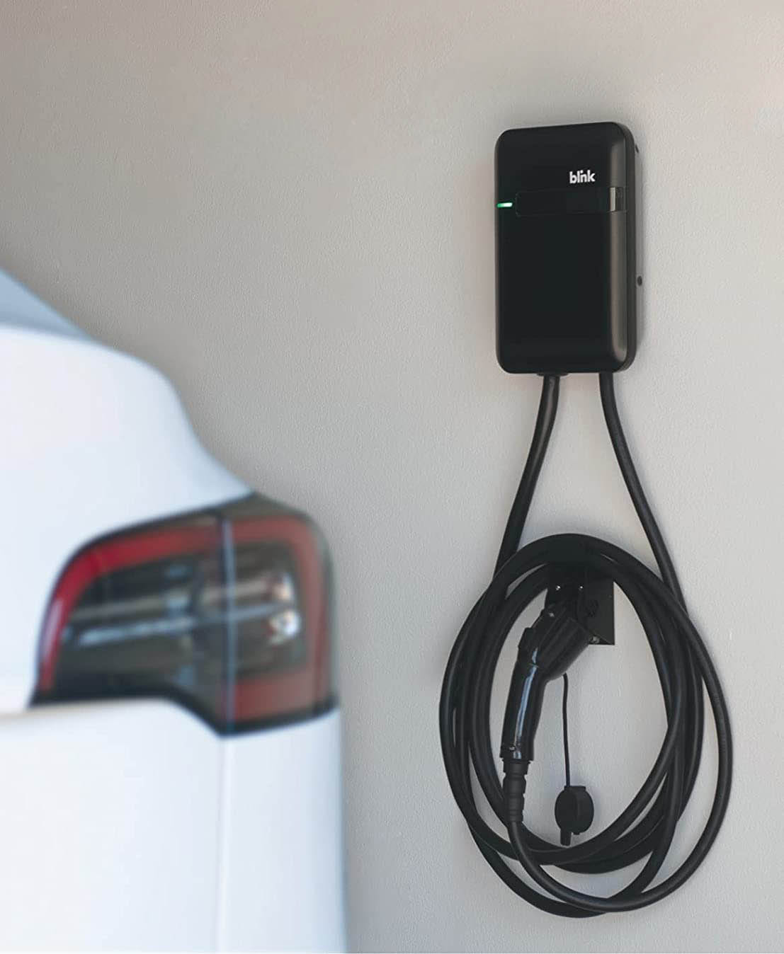 Electric Car, Blink EV Charger in Minneapolis