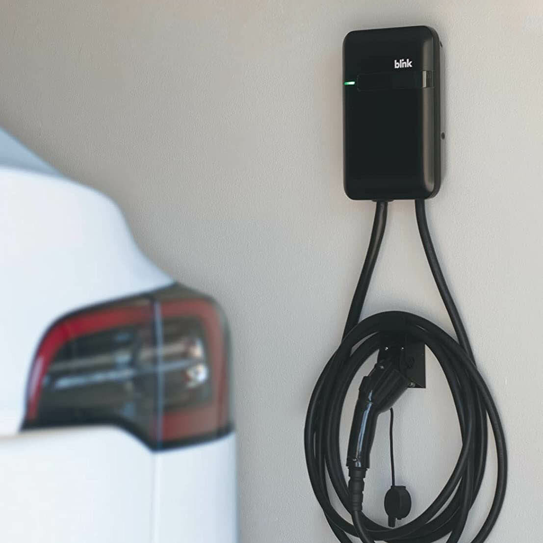 Electric Car, Blink EV Charger in Minneapolis